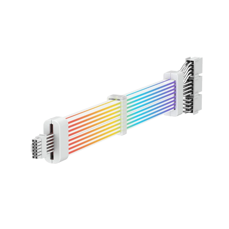 Gamemax cable modular 12VHPWR CABLE-WH, blanco