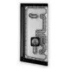 Stealkey Customs Distroplate NV7 D-RGB blanca – Distroplate para refrigeración líquida de PC, modelo NV7, iluminación D-RGB, acabado blanco