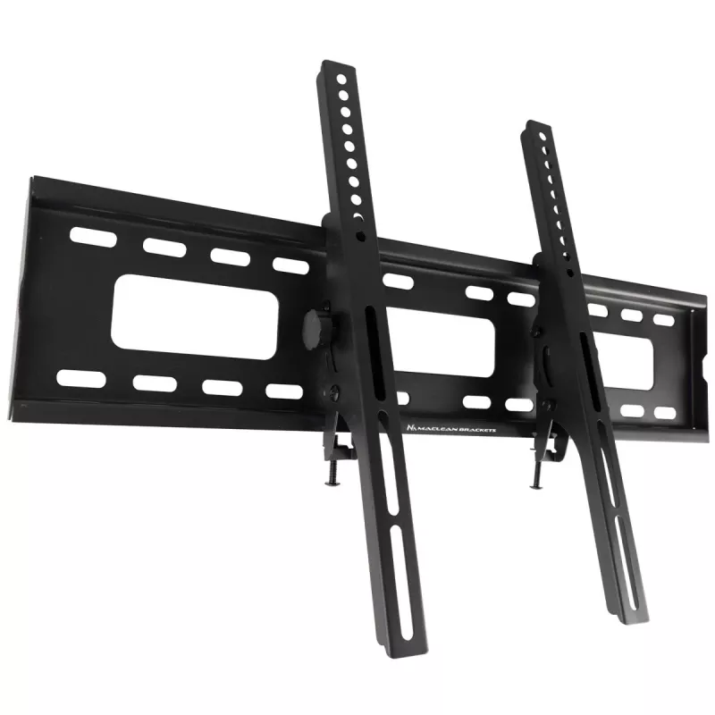 Soporte de pared para TV Maclean MC-421 32 -90 VESA 600x400 80kg inclinable universal ajustable nivel accesorios plano y delgado