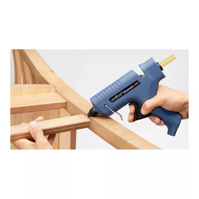 Pistola de pegamento caliente STEINEL Gluematic 5000 azul 500 W