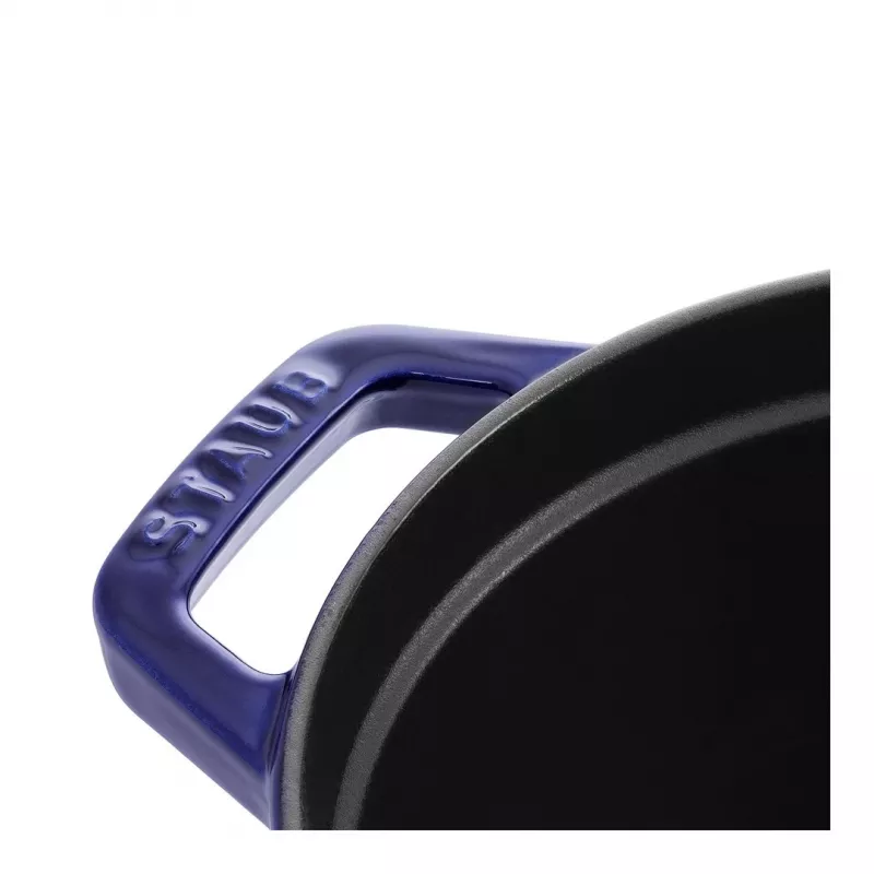 Cocotte de hierro fundido Staub 4,25 L, 29 cm, azul