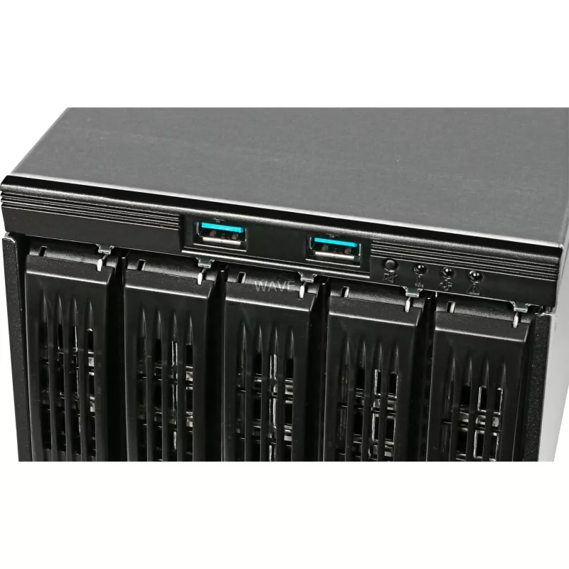 Módulo de jaula para discos Chenbro SK33502 de 5 bahías de 3,5 pulgadas, hot-swap SAS/SATA, negro