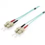 Equip cable de conexión de fibra óptica SC/SC, OM3, 1,0 m