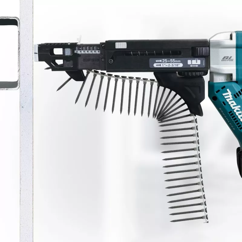Makita DFR552Z atornillador de cargador inalámbrico, 18 V Li-Ion, 4500 rpm, 1/4"