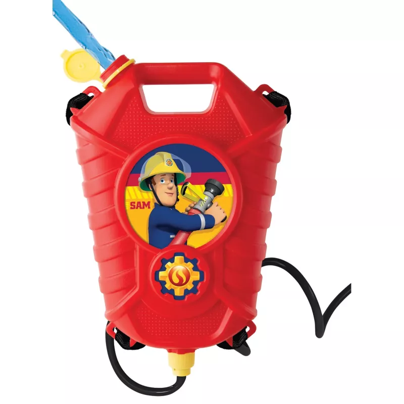 Simba-Dickie Simba Sam mochila de bomberos de juego de rol – accesorio de juego de agua