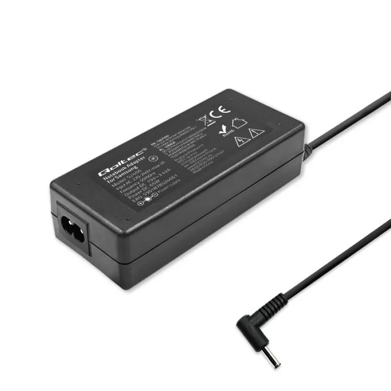 Fuente de alimentación QOLTEC 65W 19V 3,42A para portátiles y dispositivos compatibles