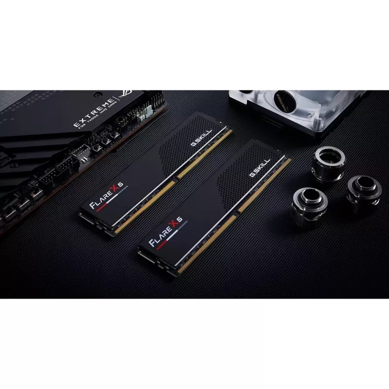 DIMM 32 GB DDR5-6000 (2x 16 GB) Dual-Kit, memoria RAM negra, F5-6000J3636F16GX2-FX5, Flare X5, AMD EXPO