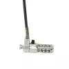 Cable de seguridad DICOTA D31933 antracita 2m candado de combinación