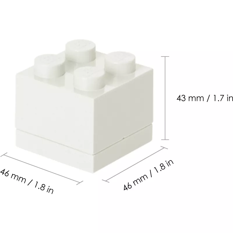 BROTDOSE Lego Mini Blanco 40111735 (40111735)
