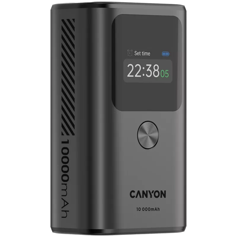Batería portátil CANYON OnPower 130 TFT 10000 mAh