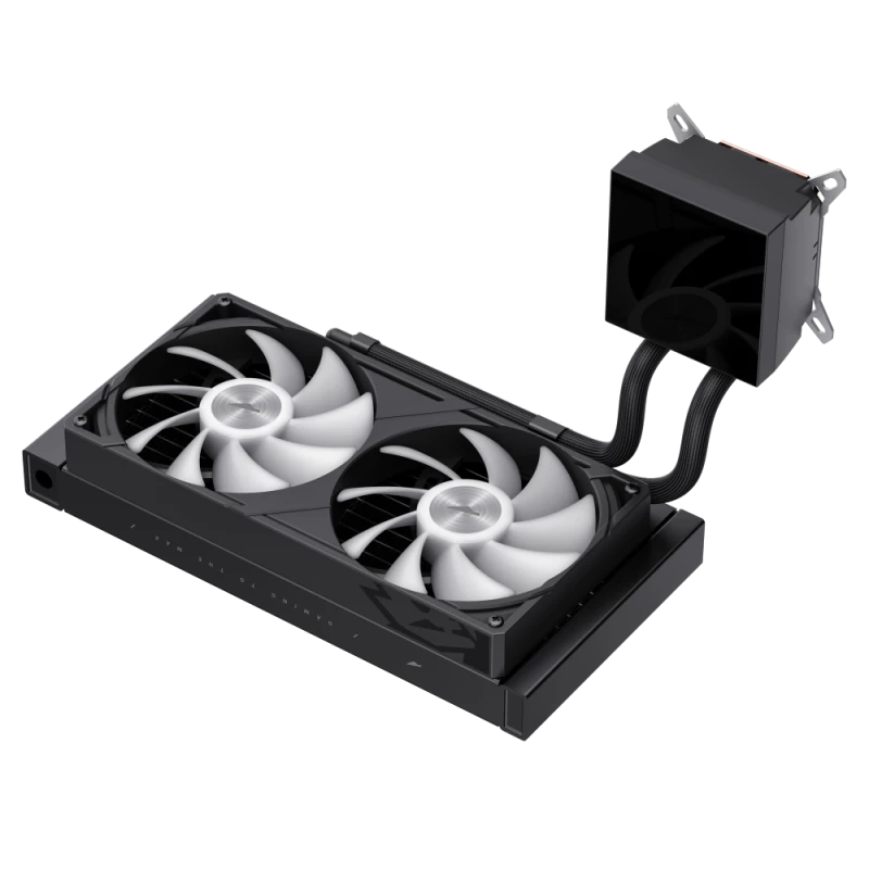 Refrigeración líquida para CPU Gamemax | GLACIER 240 LCD BK | Intel, AMD