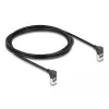 Cable de conexión Ethernet Delock 80282 negro