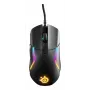 Ratón gaming STEELSERIES Rival 5 — para diestros, sensor TrueMove Air, 18.000 DPI, 9 botones programables, USB Type-A, IP54