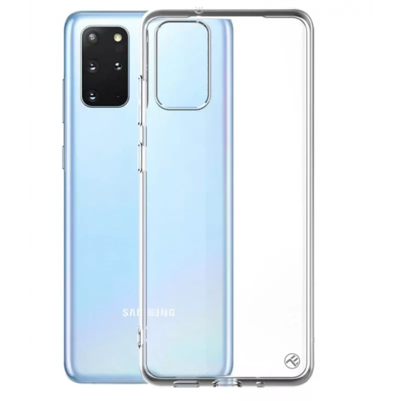 Funda de silicona Tellur para Samsung S20 Plus transparente – funda protectora blanda