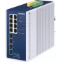 Switch gestionado PLANET IP30 Industrial L2/L4 8 puertos Gigabit Ethernet