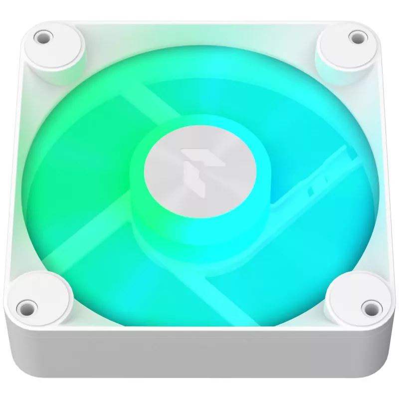 Ventilador de carcasa APNX FP1-120 WH 120mm ARGB PWM - Blanco