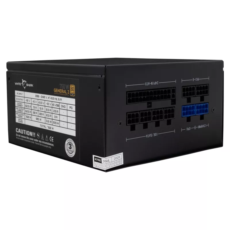 Fuente de alimentación White Shark GPSU-750W General-2 750W