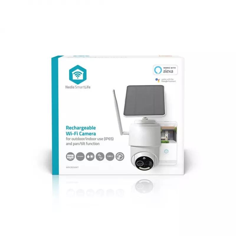 Nedis WIFICBO50WT cámara de vigilancia cámara IP tipo domo para exterior 1920 x 1080 píxeles techo