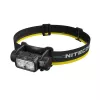 Linterna frontal Nitecore NU50 negra amarilla LED impermeable antichoque