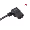 Cable de alimentación con conector de 3 clavijas en ángulo 3M MCTV EU-803