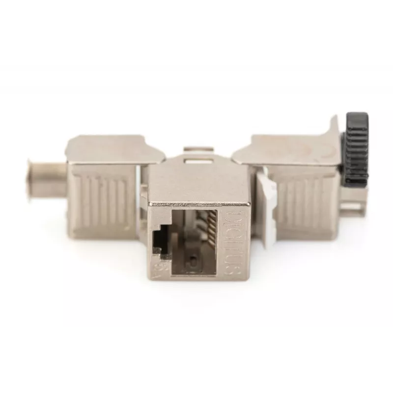 Módulo Keystone Digitus Cat. 6A apantallado 4 uds. Plata RJ-45