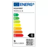 Lámpara de escritorio LED MACLEAN MCE614W 9 W, blanca, inclinable y regulable