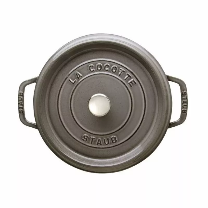Staub Cocotte 3,8 L fuente redonda de hierro fundido
