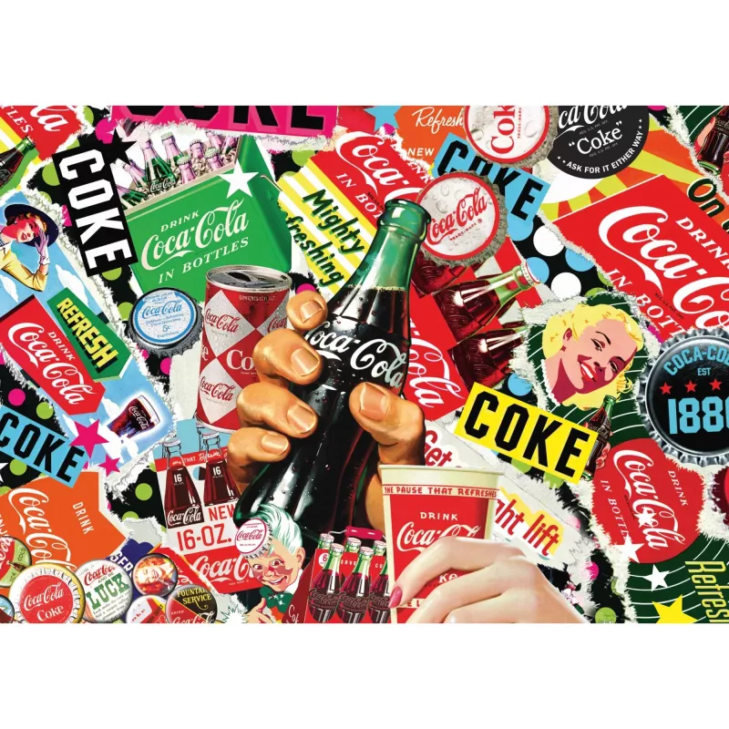 Puzle Schmidt Spiele Coca Cola is it! 1000 piezas
