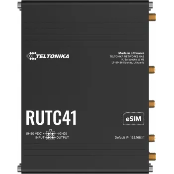 Router TELTONIKA RUTC41 4G LTE EDGE, router móvil industrial RUTC41000000