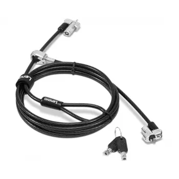 Cable de seguridad Lenovo 4XE1B81919 negro 1,8 m