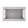 Armario rack Extralink 4U 600x600 gris montaje en pared