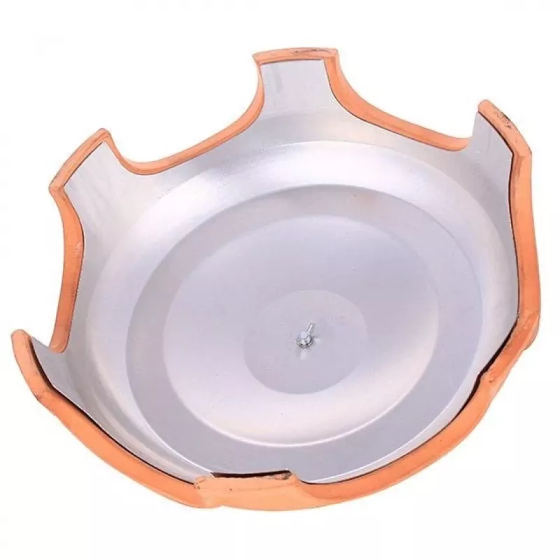 Máquina para hacer pizza Emerio PO-115984 6 pizzas 1200 W negra naranja
