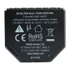 Shelly 2PM Gen4 actuador de persianas/toldos 2 canales, AC 110–240V, Wi‑Fi 2,4 GHz, 1,4 W, 8000 KB Flash