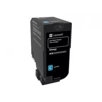 Lexmark 74C20C0 Cartucho de tóner 1 ud. Original Cian