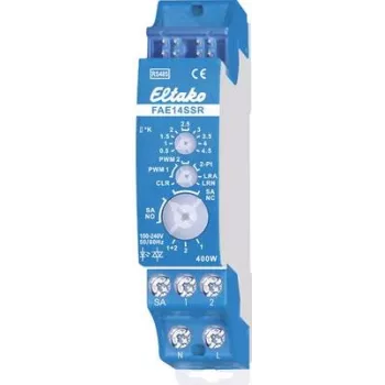Actuador Eltako FAE14SSR bus RS485 30014029 — actuador de control de sala, FAE14SSR