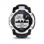 Smartwatch GARMIN Instinct 3,05 cm (1,2 pulgadas) AMOLED 45 mm 390x390 px pantalla táctil Negro Blanco GPS 4 GB 53 g correa de silicona