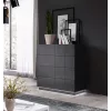 Cómoda Cama Lighting REJA 4S blanca