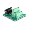 DeLOCK D-Sub 9 polos conector hembra a regleta de bornes para carril DIN 51 mm 58 mm 30 mm