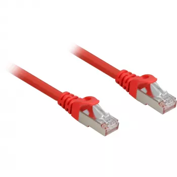 Sharkoon Cat.6a SFTP - 0,5 m - Cat6a - S/FTP (S-STP) - RJ-45 - RJ-45