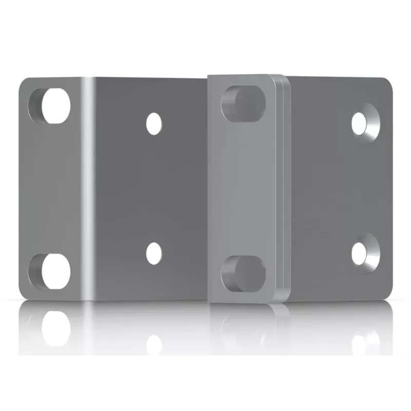 Set de montaje Ubiquiti UACC-Rack-Ear-1U gris acero galvanizado