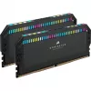 32 GB Corsair DIMM 6200 (2x 16 GB) Dual-Kit (negro. CMT32GX5M2X6200C36. Dominator Platinum RGB. INTEL XMP)