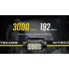 Linterna frontal serie H 3000 LUMEN / HC75 Uhe Nitecore