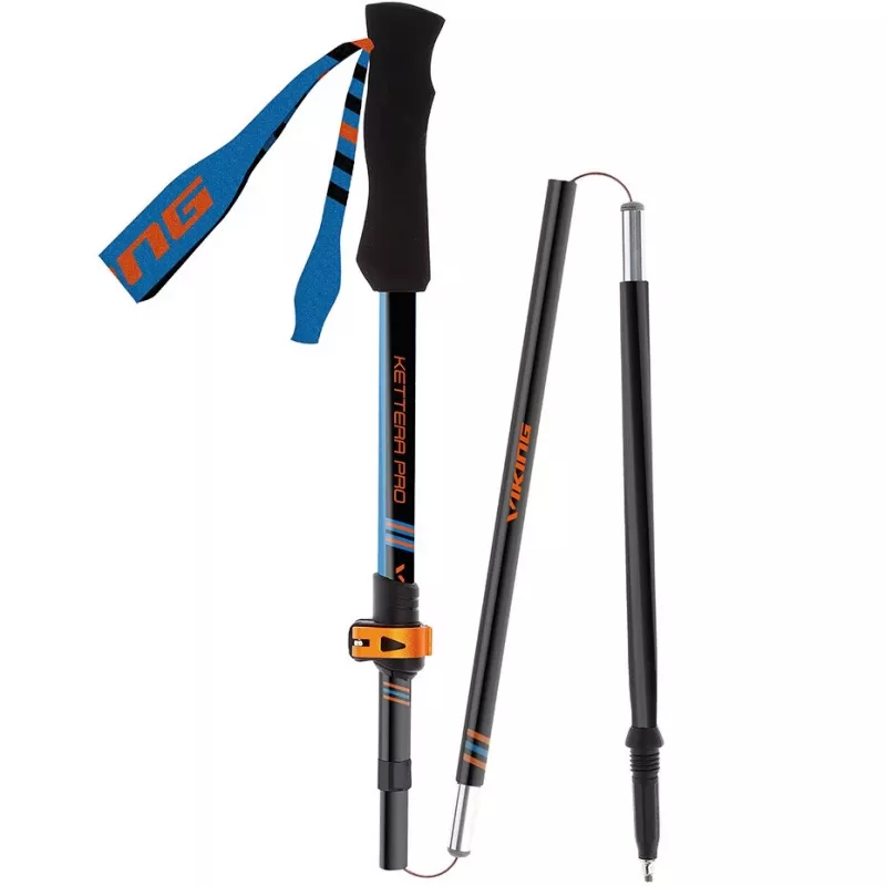 Bastones de trekking Viking Kettera Pro – bastones nórdicos ajustables, modelo 610/22/7712/15/UNI
