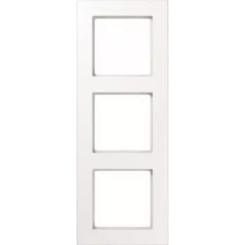 Placa de pared/Tapa de interruptor JUNG A5583BFWW — blanco termoplástico, 85×227 mm