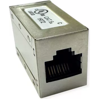 ROLINE Conector hembra RJ45 apantallado Cat.6A plateado (21.17.3101)