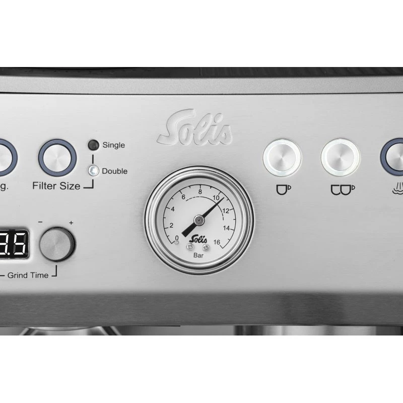 Cafetera espresso semiautomática Solis Grind & Infuse Perfetta 2,6 L
