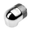 Adaptador 90° XSPC G1/4 rosca macho a G1/4 rosca hembra, giratorio, cromo