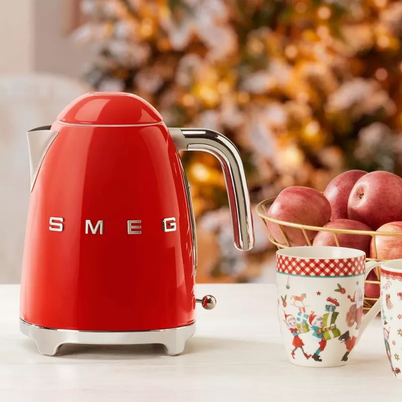 Hervidor eléctrico Smeg 1,7 l 2400 W rojo