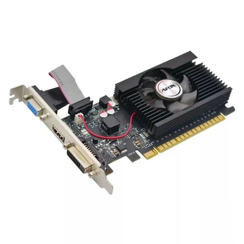 Tarjeta gráfica AFOX Geforce GT710 4 GB DDR3 64 Bit DVI HDMI VGA Low Profile V3