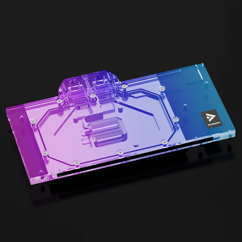 Barrow LRC2.0 MSI RTX 4080 Suprim/Trio Aurora, RGB, negro - acrílico